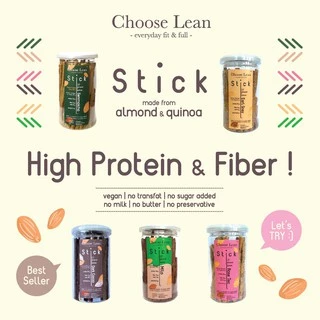 (087) Choose Lean Protein Stick (โปรตีนสติ๊ก ตราชูสลีน)