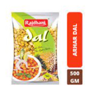 Rajdhani Pulses - Arhar Dal, 500g