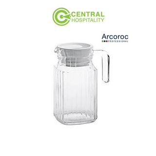 Arcoroc เหยือกน้ำ เหยือกแก้ว Quadro 0.5L Jug นำเข้าจากฝรั่งเศษ - GAR80