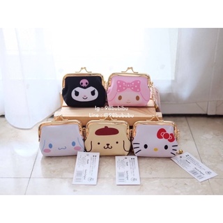 กระเป๋าใส่เหรียญบิด แบบผ้า Sanrio