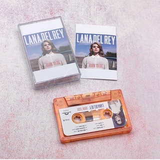 Tape English Song Lana Del Rey Born To Die Target Transparent Red Cassette Brand New