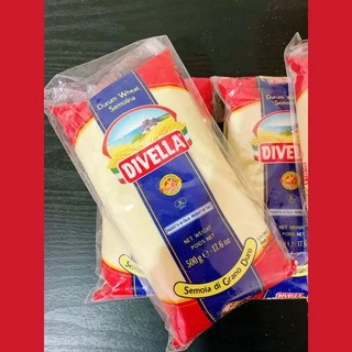 ดีเวลล่า แป้งดูรัมวีทเซโมลินา 500 กรัม - Semolina Durum Wheat 500g Divella brand