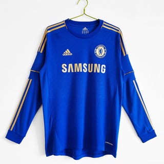 เสื้อกีฬาแขนสั้น ลายทีมชาติฟุตบอล Chelsea home 2012 13 ซีซั่น S-XXL คุณภาพสูง สําหรับผู้ชาย