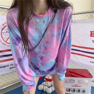 34💜เสื้อยืดแขนยาว ผ้านิ่มมาก ใส่สบาย [พร้อมส่ง]