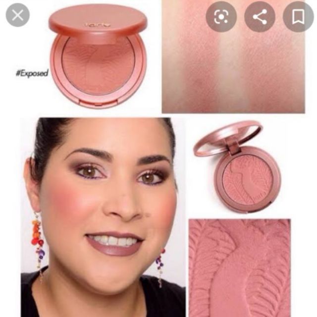 tarte amazonian clay blush exposed