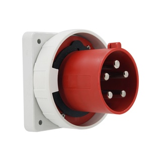 Safe-t-Cut Smart : Panel Mounted Socket (IP67) 3P+N+E : Straight 5P