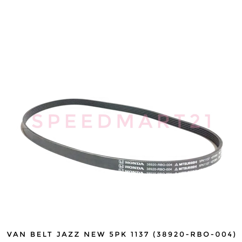 ORIGINAL VAN BELT HONDA JAZZ RS 38920-RBO-004 5PK1137 / VAN BELT FAN BELT 5PK 138920-RB0-004)