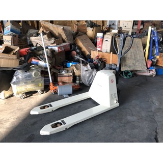 🔥โค้ดINC3LEL3ลด30฿รถลากของ ลากพาเลท 2 ตัน ใช้แบตเตอรี่ Battery Hand Pallet Truck ยี่ห้อ XYLON รุ่น XYL-BHP-24V