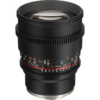 Samyang 85mm T1.5 VDSLRII Cine Lens