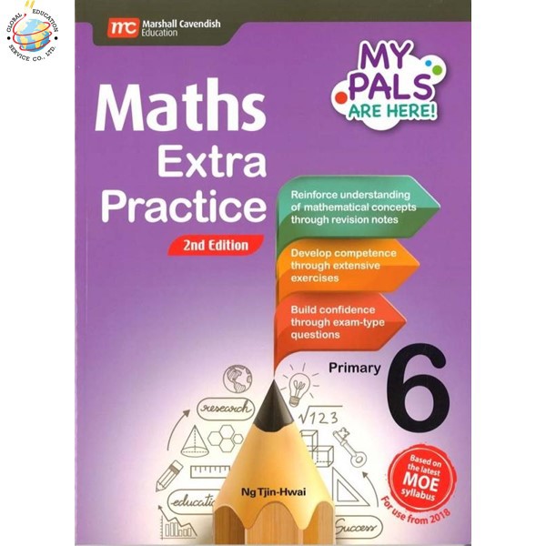 Global Education หนังสือแบบฝึกหัดคณิตศาสตร์ป. 6  MPH Maths Extra Practice P6 (2nd Edition)