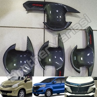 มือจับคาร์บอน ด้านนอก และชาม สําหรับ avanza 2012-2020