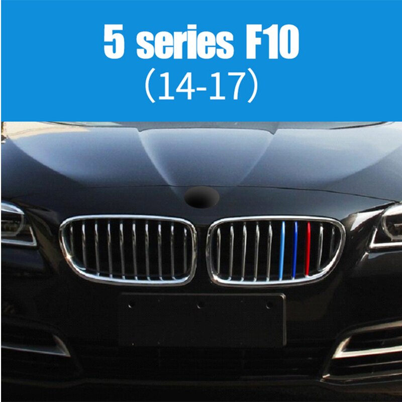 3 สีแถบกระจังหน้าสําหรับ BMW F10 E39 E60 F07 G30 F18 5 Series GT GT6 1995-2021 - รูปที่ 7