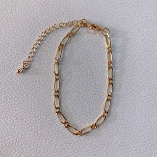 seadada สร้อยข้อมือมินิมอล 14k gold chain bracelets