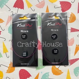 **คอยของ 30 วัน** ไม้นิตติ้ง ไม้วงกลม Knitpro Nova ยาว 25 ซม. ดูราคาได้ในรายละเอียดค่ะ