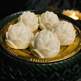 [ หอมอร่อย ขายดีมากๆ ] 🪷 ขนมดอกบัวลักษมี รับทรัพย์ ( ดอกใหญ่ ) ถวายพระแม่ลักษมี ความรัก เงินทอง