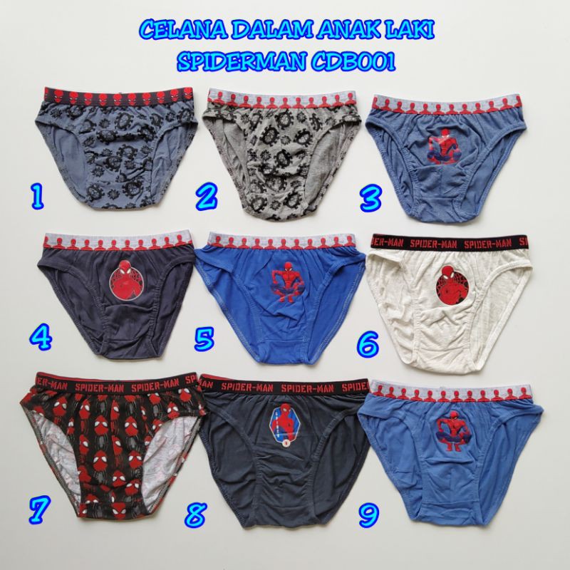 SPIDERMAN BOYS UNDERWEAR CDB001