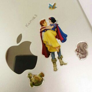 สติ้กเกอร์เคลือบเรซิ่นใส disney แท้