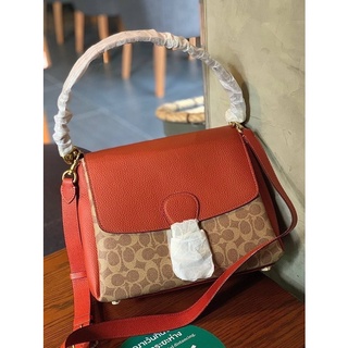 COACH 5229 MAY SHOULDER BAG IN SIGNATURE CANVASS