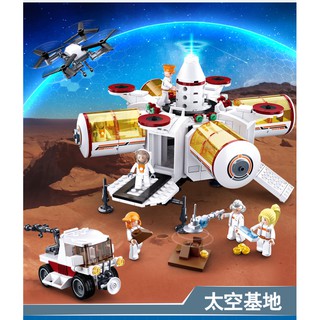 ProudNada Toys ของเล่นเด็ก ตัวต่อ ยานอวกาศ Sluban SPACE M38-B0739 642 PCS