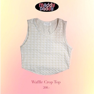 Waffle Crop Top - Maddydaddy