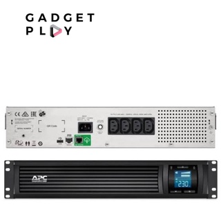 *สั่งซื้อ 1 เครื่อง/1 ออเดอร์เท่านั้น* APC Smart-UPS C 1000VA LCD RM 2U 230V with SmartConnect Warranty 2 Year Onsite