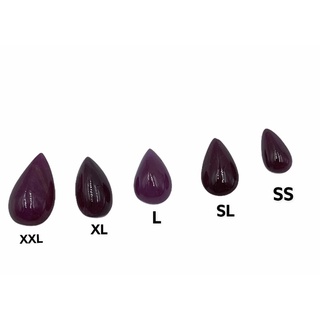 Rubies for Myanmar 100% natural no treatment or heating (pear drop shape).