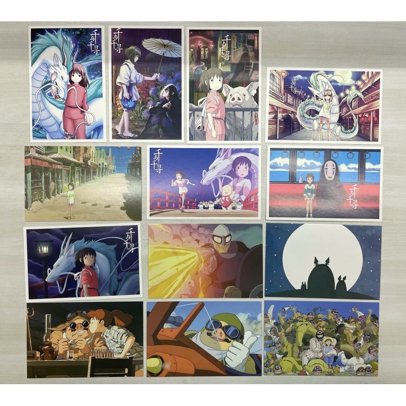 Studio Ghibli Spirited Away Postcard โปสการ์ด