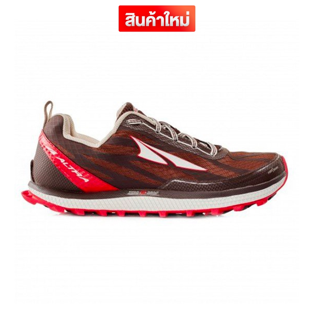 Altra Men's Superior 3 Trail Runner Shoe (Brown/Red) รองเท้าวิ่งเทรล สำหรับผู้ชาย