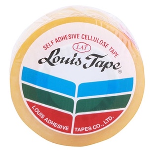 Louis Tape เทปใส 3/4 นิ้วx36 หลา (แพ็ก 6 ม้วน) ปกติ 165 บาท เหลือเพียง  155 บาท