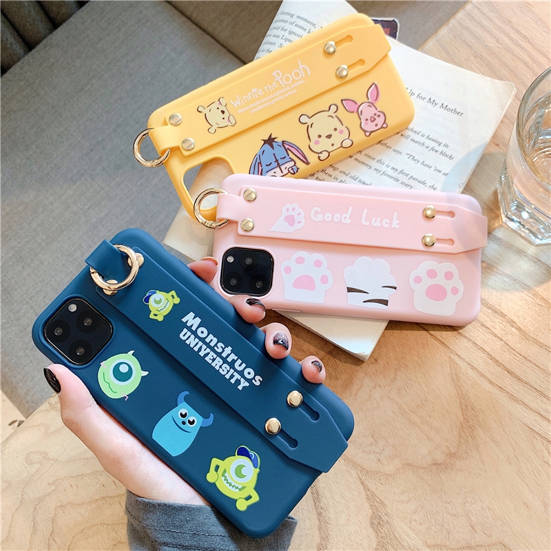 iPhone7/8 /7P/8P /X /XS/MAX /XR /iPhone11 /PRO/PROMAX  Winnie the Pooh + Big Eyes + Cat Scratching