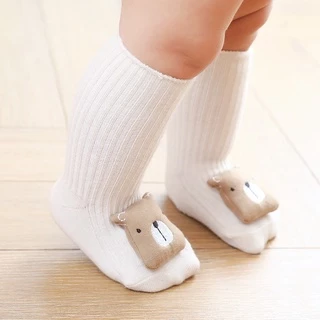 (พร้อมส่ง 37 สี) ถุงเท้าเด็กแรกเกิด-12 เดือน ถุงเท้าเด็กชายหญิง เบบี๋ baby boys girls cute socks
