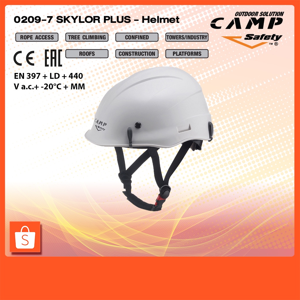 หมวกนิรภัย หรือ หมวกเซฟตี้  ยี่ห้อ CAMP รุ่น 209 SKYLOR PLUS - Helmet