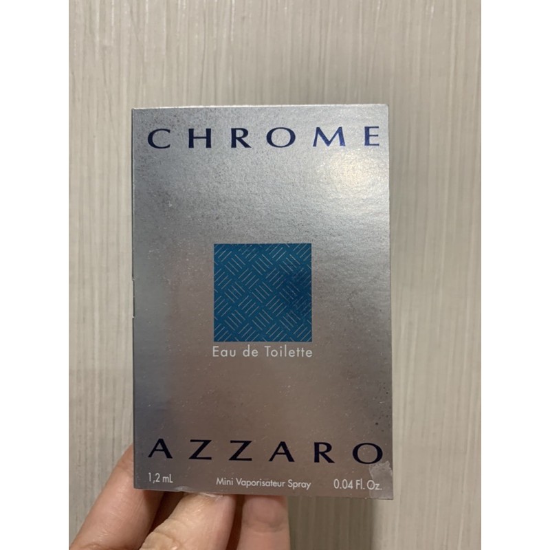 น้ำหอมผู้ชาย Azzaro Chrome EDT 1.2 ml ขนาดทดลอง