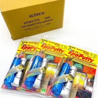 กาวมหาอุด EPOXY PUTTY 100g กาวดินน้ำมัน ซิลิโคนอีพ๊อกซี่ มหาอุต EpoPutty Alteco ครอบจักรวาล ติดสารพัด