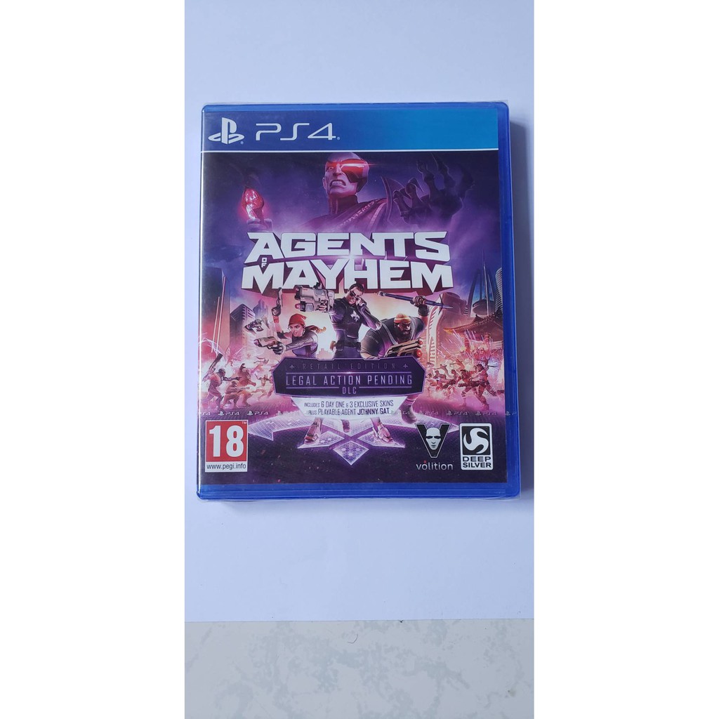 Agents of Mayhem PS4 ( Zone 2 )(Eng)  NEW ของใหม่ สินค้าพร้อมจัดส่ง