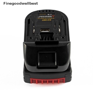 Fbth BS18MT อะแดปเตอร์แปลงแบตเตอรี่ USB สําหรับ Bosch 18V BAT619G 620 Makita 18V BL