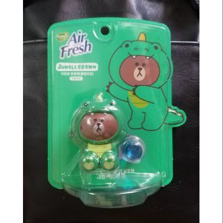 🇰🇷 น้ำหอมปรับอากาศ Air Fresh Line Friends Korea Jungle Brown