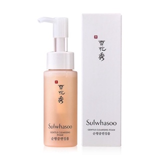 Sulwhasoo Gentle Cleansing Foam MOUSSE NETTOYANTE doucer โฟมล้างหน้า โฟม ซัลวาซู