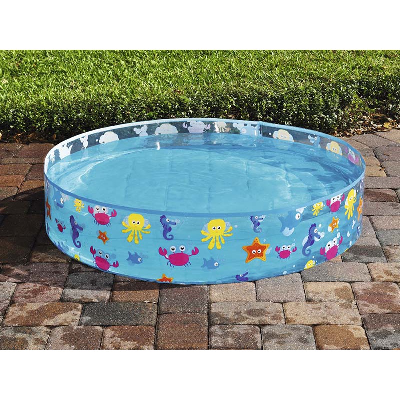 MeeMeeBaby   INTEX/ฺBestWay สระน้ำขอบตั้งขนาด 4ฟุต 122 x 25 cm. พลาสติกอย่างดี(คละลายน่ารัก)