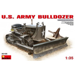 โมเดลรถแทรกเตอร์ MiniArt 1/35 MI35195 U.S. Army Bulldozer