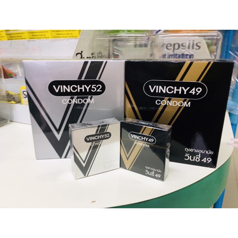 (6กล่อง)ถุงยางอนามัยvinchy52