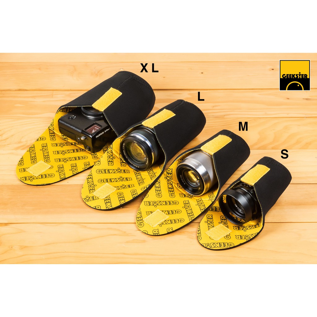 ถุงใส่เลนส์ Lens Pouch Bag ตีนตุ๊กแกยาวพิเศษ ( ถุงเลนส์ / ถุง )