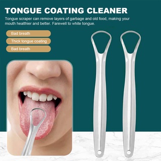 และ ฝ้าขาวบนลิ้น ที่กวาดลิ้น​ ​ที่ทำความสะอาดลิ้น​ Tongue Cleaner