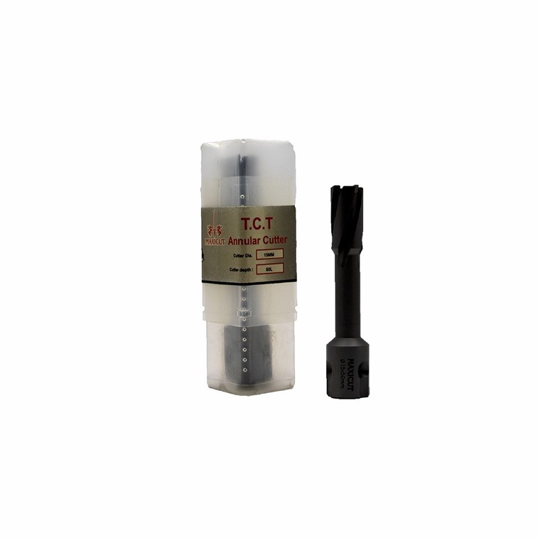 ดอกเจาะ Jet broach Maxicut T.C.T. (50L) 15 mm.
