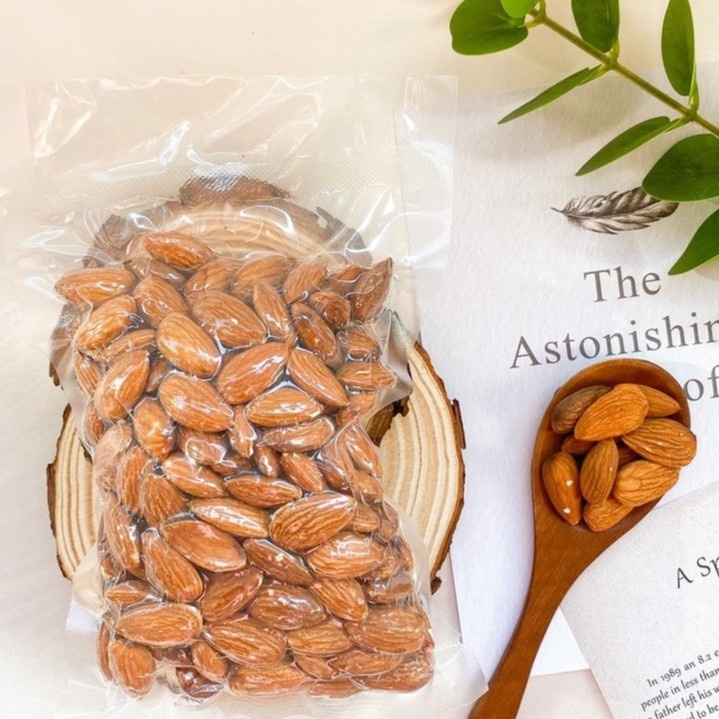 อัลมอนด์เต็มเม็ด อบธรรมชาติพร้อมทาน และแบบไม่อบ (Almond)