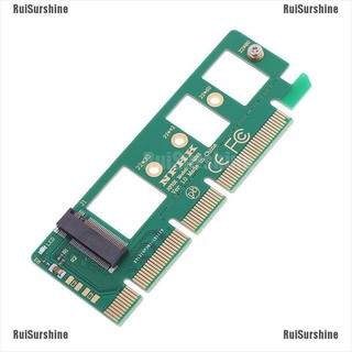 อะแดปเตอร์แปลง ruisurshine nvme m . 2 ngff ssd to pci - e pci express 3 . 0 16x4