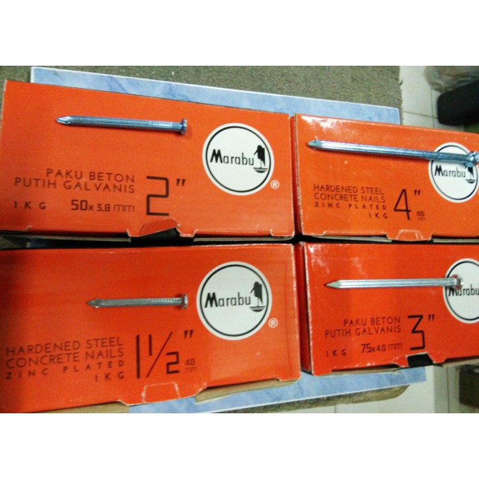 MARABU CONCRETE NAILS 1 KILO