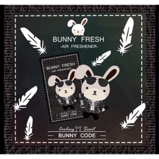 แผ่นน้ำหอมบันนี่เฟรช กลิ่น บันนี่ โค้ด Bunnyfresh : Bunny Code (Armani)