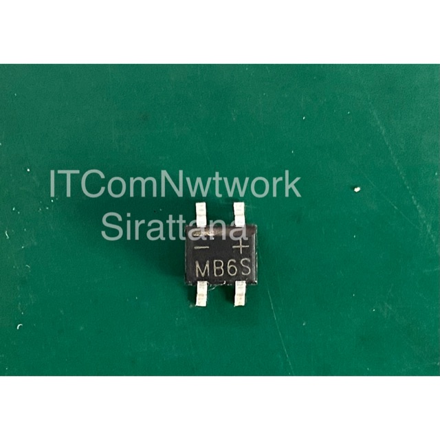 (5/Pack) MB6S Diode Mini-Bridge 600V/0.5A SOP-4 SMD