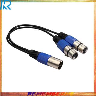 สายเคเบิลHifi สายเคเบิ้ลแยกเสียง Xlr Male To 2 Xlr Female